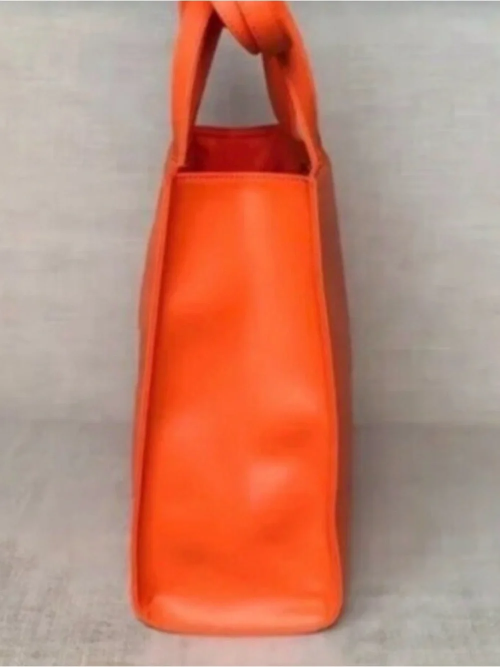 Telfar vibrant orange